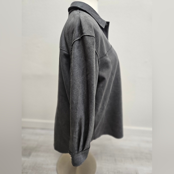 TRUTH by REPUBLIC Faux Leather Jacket Women's 2X BRAND NEW - Picture 3 of 8